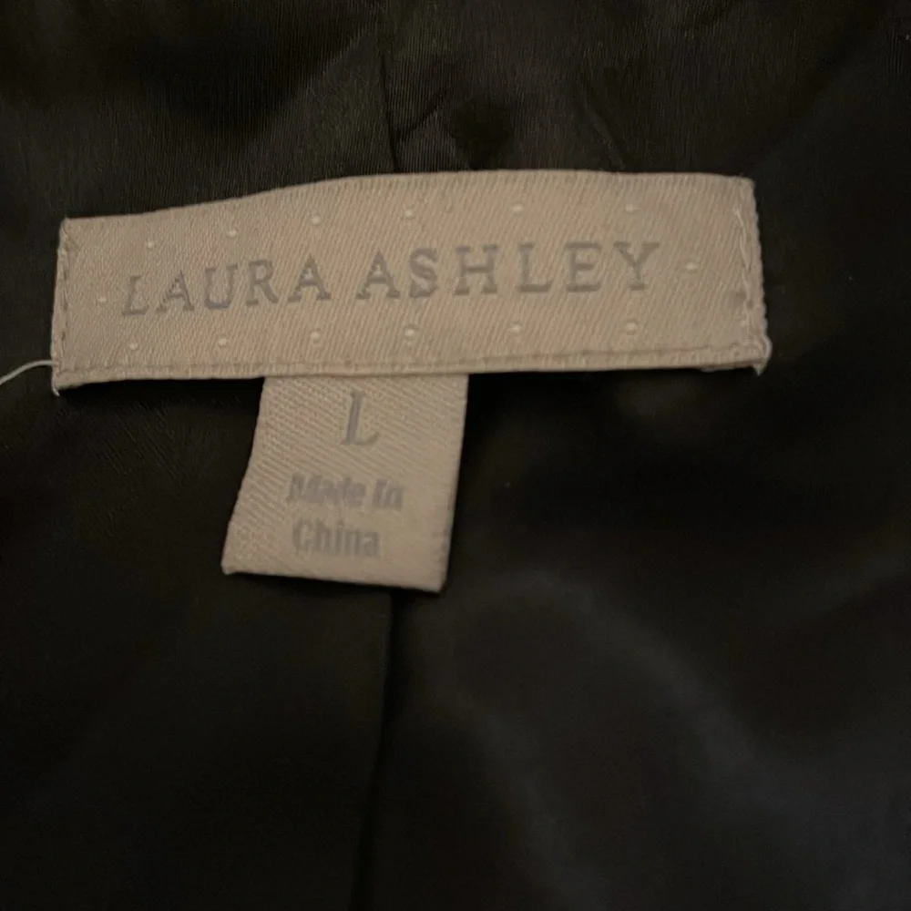 ❤️ Vintage Laura Ashley Black Sparkly Tweed Blazer - Picture 4 of 9